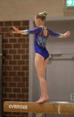 2023-12-09 Competition Women Benjamines and Jeunes Espoirs Balance beam at CGC Bettembourg 2023 (Martin Rulsch) 420