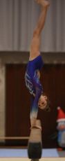 2023-12-09 Warm-up Women Benjamines and Jeunes Espoirs Balance beam Balance beam at CGC Bettembourg 2023 (Martin Rulsch) 141
