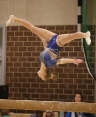 2023-12-09 Competition Women Benjamines and Jeunes Espoirs Balance beam at CGC Bettembourg 2023 (Martin Rulsch) 369