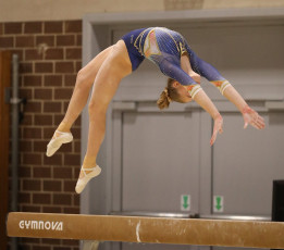 2023-12-09 Competition Women Benjamines and Jeunes Espoirs Balance beam at CGC Bettembourg 2023 (Martin Rulsch) 329