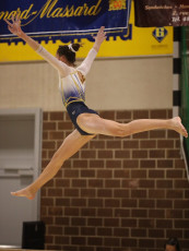 2023-12-09 Competition Women Benjamines and Jeunes Espoirs Balance beam at CGC Bettembourg 2023 (Martin Rulsch) 201
