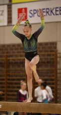 2023-12-09 Competition Women Benjamines and Jeunes Espoirs Balance beam at CGC Bettembourg 2023 (Martin Rulsch) 078