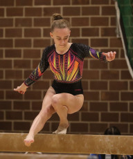 2023-12-09 Competition Women Benjamines and Jeunes Espoirs Balance beam at CGC Bettembourg 2023 (Martin Rulsch) 042