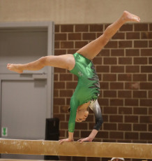 2023-12-09 Competition Women Benjamines and Jeunes Espoirs Balance beam at CGC Bettembourg 2023 (Martin Rulsch) 003