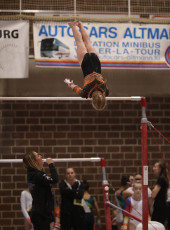 2023-12-09 Competition Women Poussines and Open Uneven bars at CGC Bettembourg 2023 (Martin Rulsch) 109