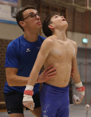 2023-12-09 Training Men 9 December Still rings at CGC Bettembourg 2023 (Martin Rulsch) 086