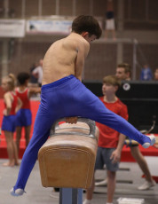 2023-12-09 Training Men 9 December Pommel horse at CGC Bettembourg 2023 (Martin Rulsch) 047