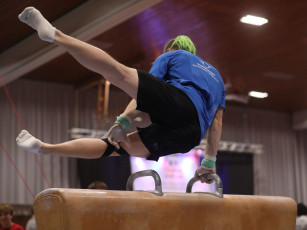 2023-12-09 Training Men 9 December Pommel horse at CGC Bettembourg 2023 (Martin Rulsch) 023