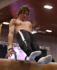 2023-12-09 Training Men 9 December Pommel horse at CGC Bettembourg 2023 (Martin Rulsch) 015