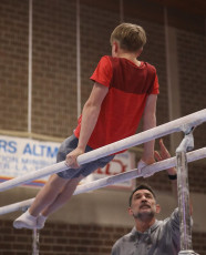 2023-12-09 Training Men 9 December Parallel bars at CGC Bettembourg 2023 (Martin Rulsch) 157