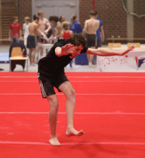 2023-12-09 Training Men 9 December Floor exercise at CGC Bettembourg 2023 (Martin Rulsch) 62