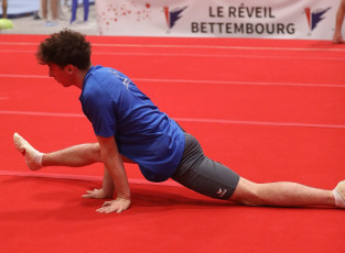 2023-12-09 Training Men 9 December Floor exercise at CGC Bettembourg 2023 (Martin Rulsch) 56