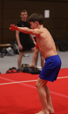 2023-12-09 Training Men 9 December Floor exercise at CGC Bettembourg 2023 (Martin Rulsch) 27