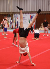 2023-12-09 Training Men 9 December Floor exercise at CGC Bettembourg 2023 (Martin Rulsch) 07