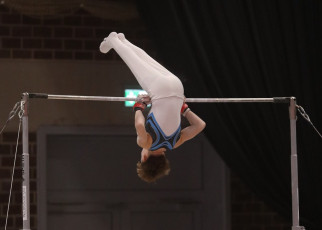 2023-12-10 Competition Men Poussines, Benjamines and Minimes Horizontal bar at CGC Bettembourg 2023 (Martin Rulsch) 080