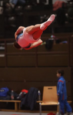 2023-12-10 Competition Men Poussines, Benjamines and Minimes Floor exercise at CGC Bettembourg 2023 (Martin Rulsch) 338