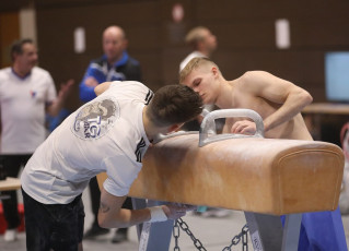 2023-12-10 Warm-up Men Jeunes Espoirs and Open Pommel horse at CGC Bettembourg 2023 (Martin Rulsch) 65