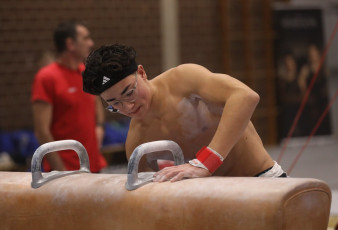2023-12-10 Warm-up Men Jeunes Espoirs and Open Pommel horse at CGC Bettembourg 2023 (Martin Rulsch) 27