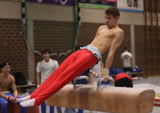 2023-12-10 Warm-up Men Jeunes Espoirs and Open Pommel horse at CGC Bettembourg 2023 (Martin Rulsch) 25