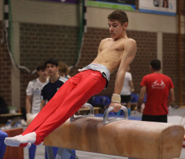 2023-12-10 Warm-up Men Jeunes Espoirs and Open Pommel horse at CGC Bettembourg 2023 (Martin Rulsch) 24