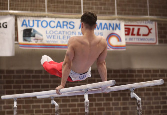 2023-12-10 Warm-up Men Jeunes Espoirs and Open Parallel bars at CGC Bettembourg 2023 (Martin Rulsch) 131
