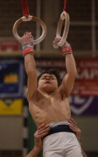 2023-12-10 Warm-up Men Poussines, Benjamines and Minimes Still rings at CGC Bettembourg 2023 (Martin Rulsch) 165