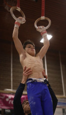 2023-12-10 Warm-up Men Poussines, Benjamines and Minimes Still rings at CGC Bettembourg 2023 (Martin Rulsch) 091