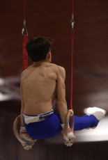 2023-12-10 Warm-up Men Poussines, Benjamines and Minimes Still rings at CGC Bettembourg 2023 (Martin Rulsch) 035