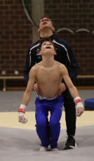 2023-12-10 Warm-up Men Poussines, Benjamines and Minimes Still rings at CGC Bettembourg 2023 (Martin Rulsch) 013