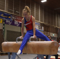 2023-12-10 Warm-up Men Poussines, Benjamines and Minimes Pommel horse at CGC Bettembourg 2023 (Martin Rulsch) 014