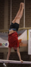 2023-12-10 Warm-up Men Poussines, Benjamines and Minimes Parallel bars at CGC Bettembourg 2023 (Martin Rulsch) 152