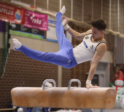 2023-12-10 Competition Men Jeunes Espoirs and Open Pommel horse at CGC Bettembourg 2023 (Martin Rulsch) 295