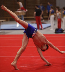 2023-12-10 Warm-up Men Poussines, Benjamines and Minimes Floor exercise at CGC Bettembourg 2023 (Martin Rulsch) 125