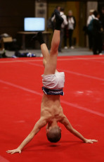 2023-12-10 Warm-up Men Poussines, Benjamines and Minimes Floor exercise at CGC Bettembourg 2023 (Martin Rulsch) 047