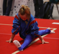 2023-12-10 Warm-up Men Poussines, Benjamines and Minimes Floor exercise at CGC Bettembourg 2023 (Martin Rulsch) 032