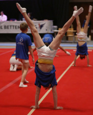 2023-12-10 Warm-up Men Poussines, Benjamines and Minimes Floor exercise at CGC Bettembourg 2023 (Martin Rulsch) 025