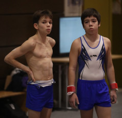 2023-12-10 Warm-up Men Poussines, Benjamines and Minimes at CGC Bettembourg 2023 Rest (Martin Rulsch) 121