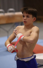 2023-12-10 Warm-up Men Poussines, Benjamines and Minimes at CGC Bettembourg 2023 Rest (Martin Rulsch) 052