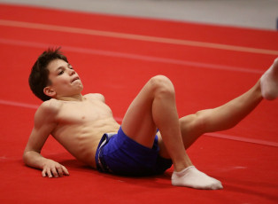 2023-12-10 Warm-up Men Poussines, Benjamines and Minimes at CGC Bettembourg 2023 Rest (Martin Rulsch) 028