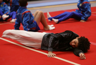 2023-12-10 Warm-up Men Poussines, Benjamines and Minimes at CGC Bettembourg 2023 Rest (Martin Rulsch) 019