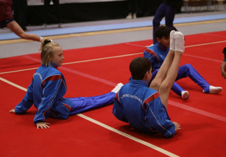 2023-12-10 Warm-up Men Poussines, Benjamines and Minimes at CGC Bettembourg 2023 Rest (Martin Rulsch) 009