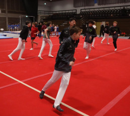 2023-12-10 Warm-up Men Poussines, Benjamines and Minimes at CGC Bettembourg 2023 Rest (Martin Rulsch) 002