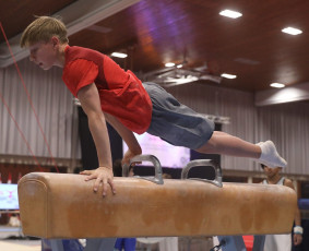 2023-12-09 Training Men 9 December Pommel horse at CGC Bettembourg 2023 (Martin Rulsch) 093