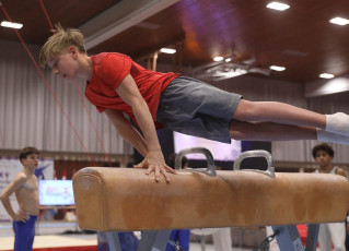 2023-12-09 Training Men 9 December Pommel horse at CGC Bettembourg 2023 (Martin Rulsch) 094