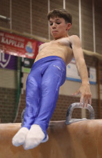 2023-12-09 Training Men 9 December Pommel horse at CGC Bettembourg 2023 (Martin Rulsch) 079