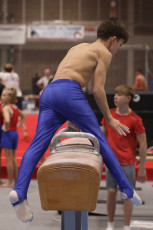 2023-12-09 Training Men 9 December Pommel horse at CGC Bettembourg 2023 (Martin Rulsch) 045