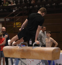 2023-12-09 Training Men 9 December Pommel horse at CGC Bettembourg 2023 (Martin Rulsch) 010
