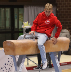 2023-12-09 Training Men 9 December Pommel horse at CGC Bettembourg 2023 (Martin Rulsch) 001