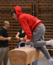 2023-12-09 Training Men 9 December Pommel horse at CGC Bettembourg 2023 (Martin Rulsch) 002