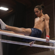 2023-12-09 Training Men 9 December Parallel bars at CGC Bettembourg 2023 (Martin Rulsch) 291